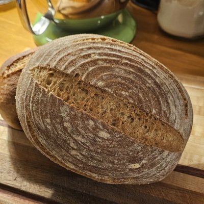 8" Oblong - Gluten Free Vegan Sourdough Boule - Approx. 838g/ 1lb, 13oz