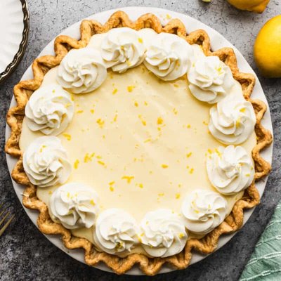 Lemon Chiffon Pie 