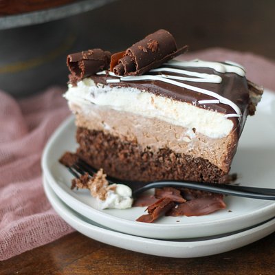 Black Tie Mousse Cake