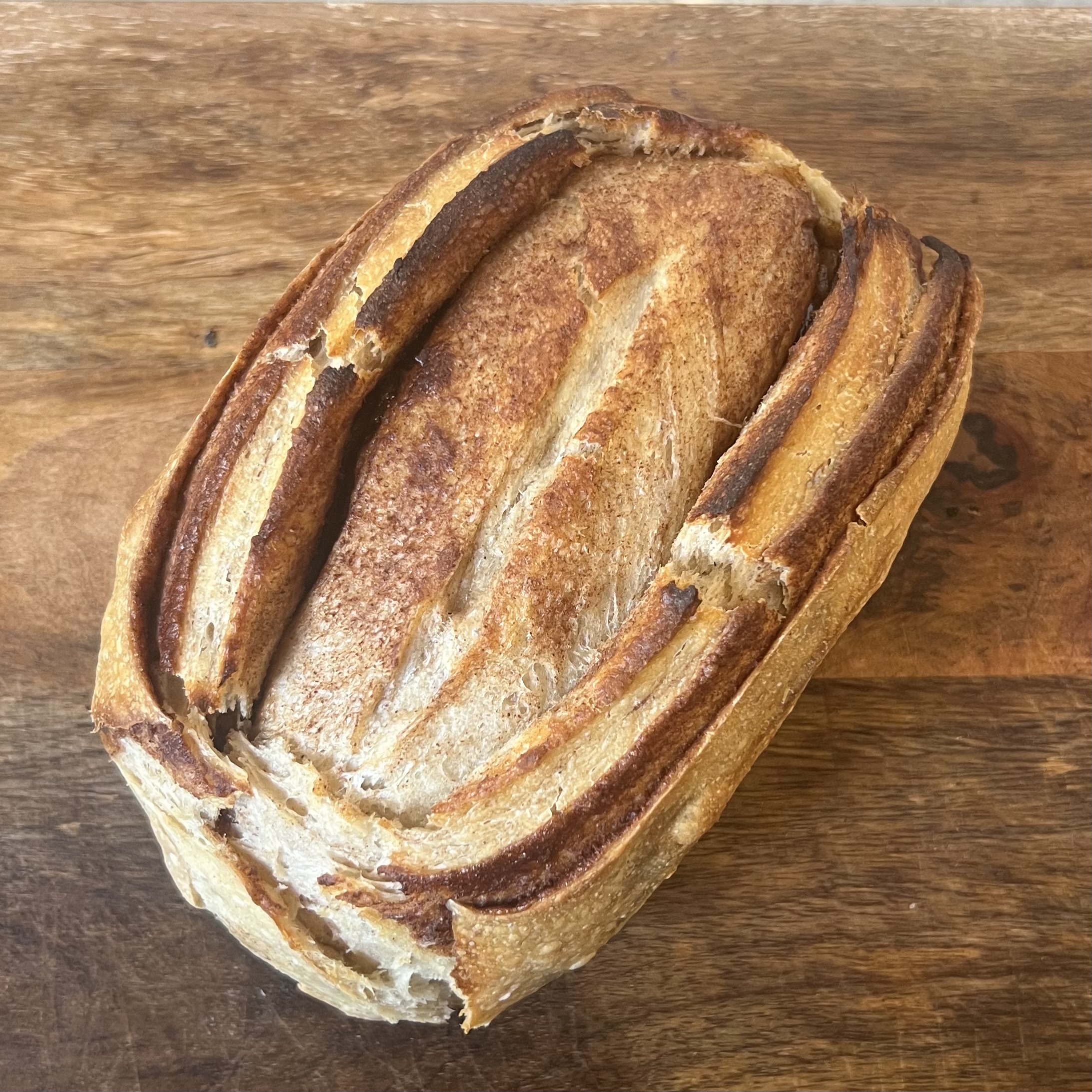 Cinnamon Sugar Sourdough Loaf