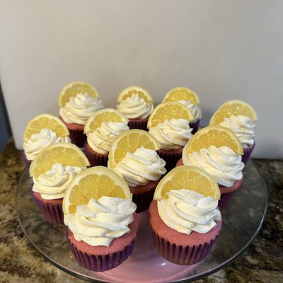 Pink Lemonade Cupcakes 
