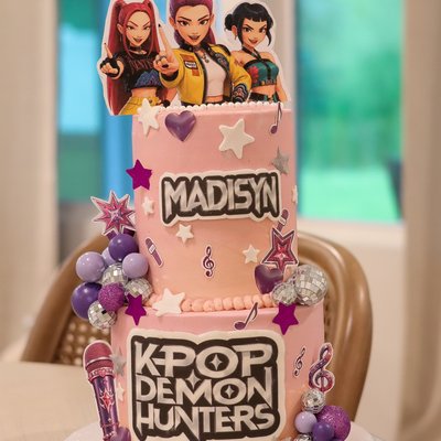 Two Tier Custom Cake 