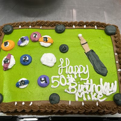 1/4 Sheet Cake 