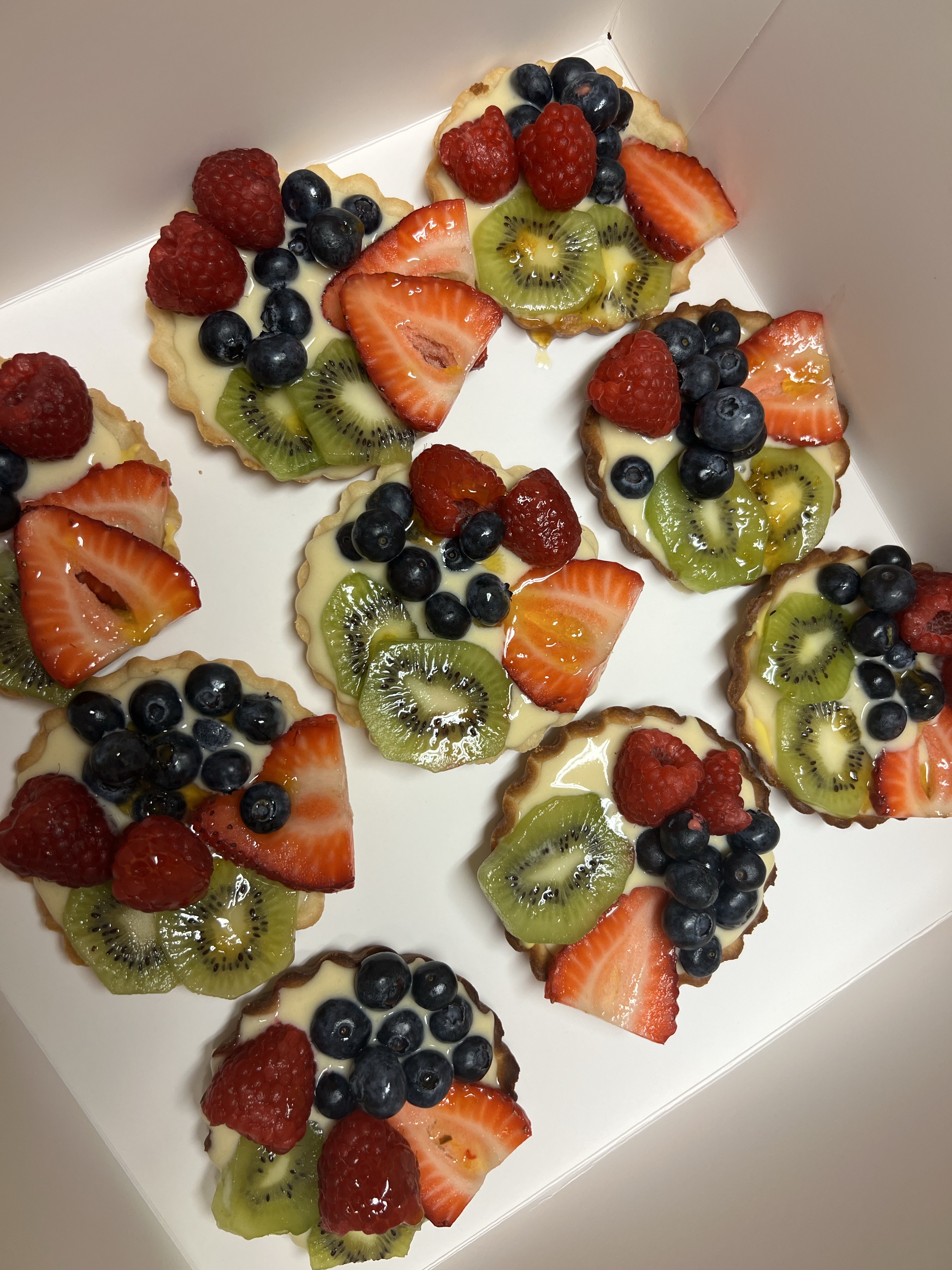 Fruit Tarts By The Dozen 