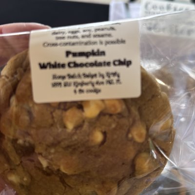 Pumpkin white chocolate 