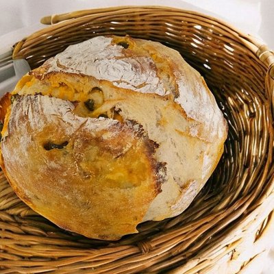 Artisan Sourdough Jalapeño Cheddar Bread