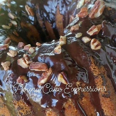 German Chocolate Pound Cake 