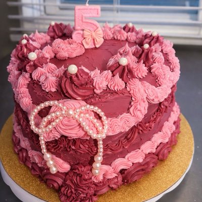Heart 9inch Build A Cake 