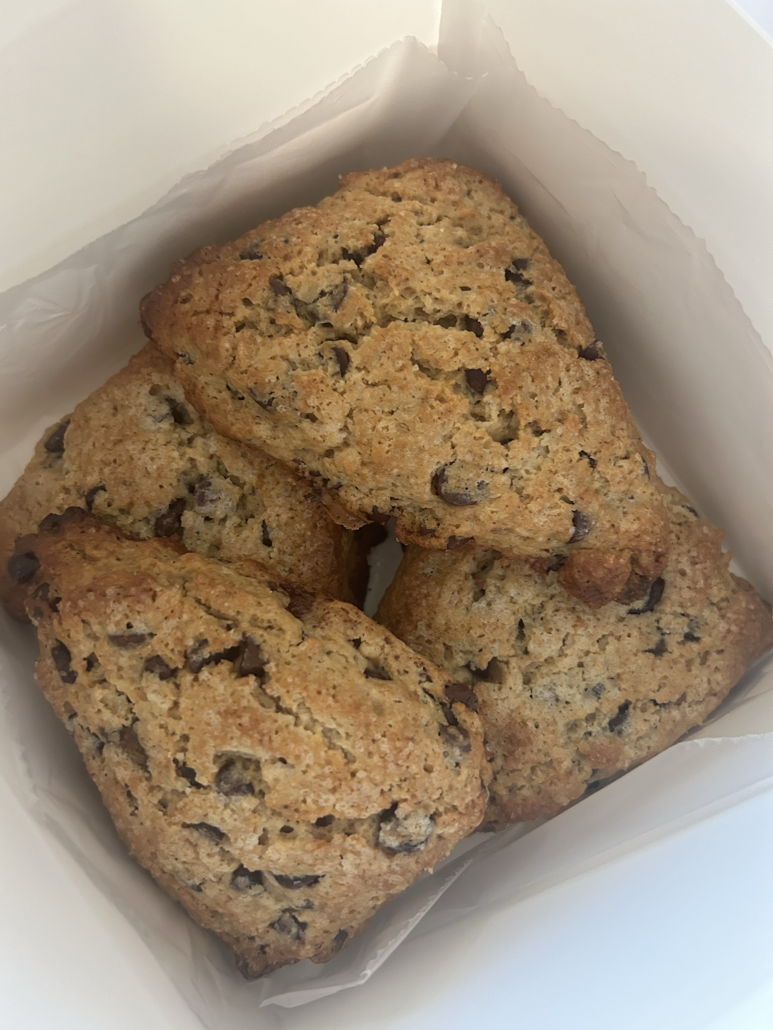 Chocolate Chip Scones