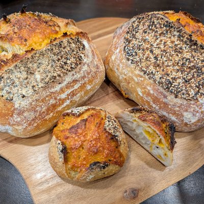 Cheddar Everything Sourdough 