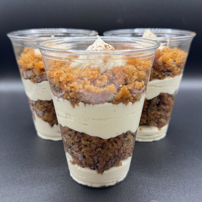 Carrot Cake Cups (with walnuts)