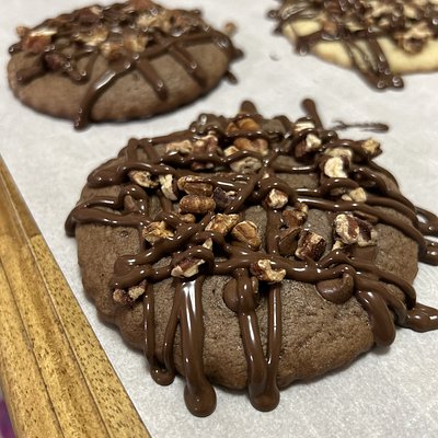 Triple Chocolate w/ Pecans (6) or (12)