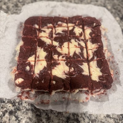 Red Velvet Cheesecake Brownies