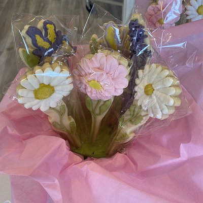 Flower Cookie bouquet 
