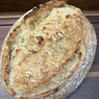 Roasted Garlic and Rosemary Sourdough Bread-850g