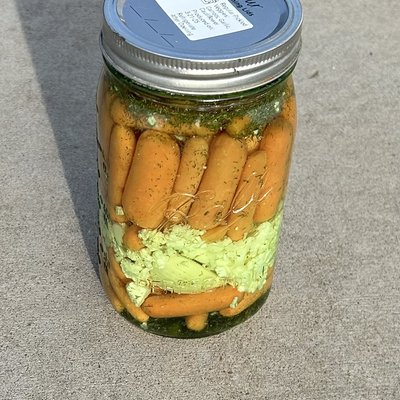 Pickled Cauliflower & Carrots- Quart 