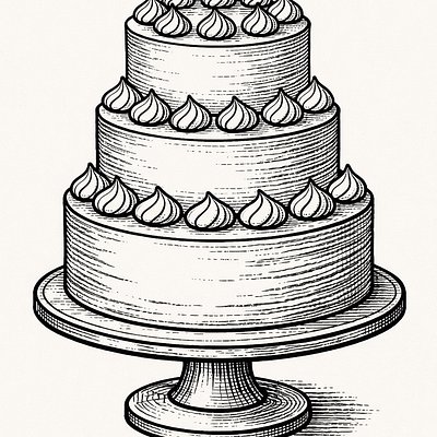 3 Tier Cake
