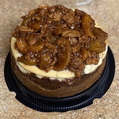 Peach Cobbler Cheesecake 