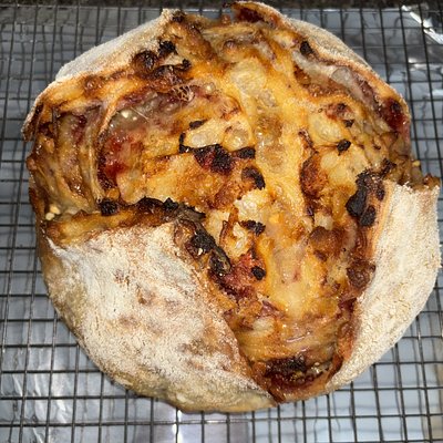 White Chocolate Strawberry Sourdough 
