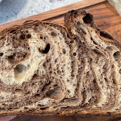 Marble Rye & Sourdough Loaf