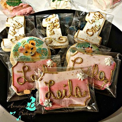 Decorated Sugar Cookies: Animal Theme