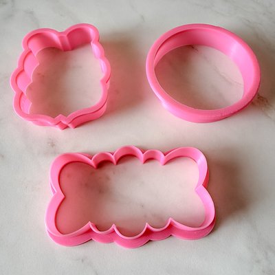 Custom 3D Printed Cookie Cutter