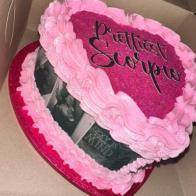 Heart Shaped Cake With Photos 