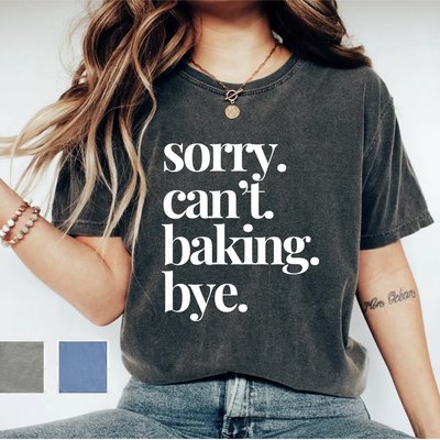 Sorry. Can’t. Baking. Bye 