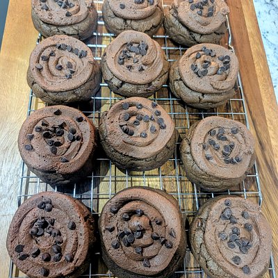 Chocolate Cake Cookies 