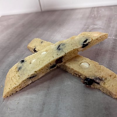 White Chocolate Cranberry Biscotti