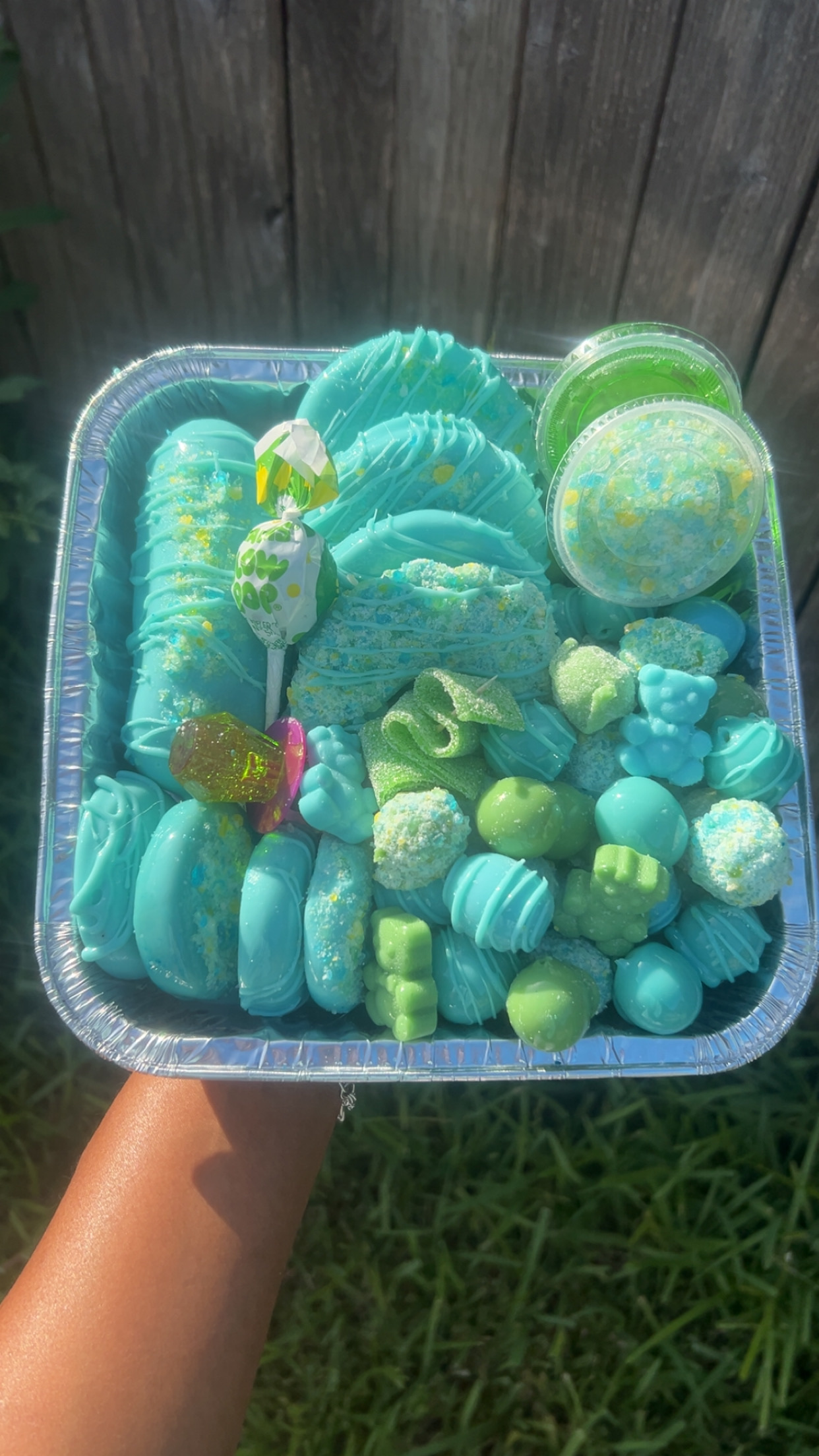 Medium Candied Fruit Tray