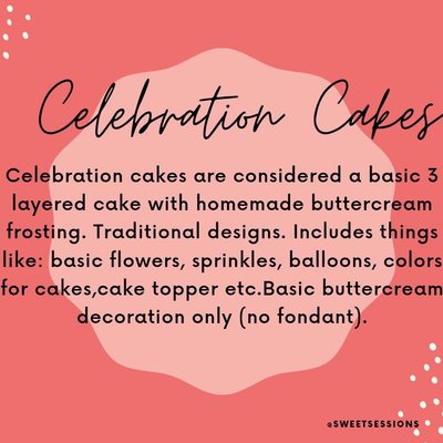 Celebration Cakes 