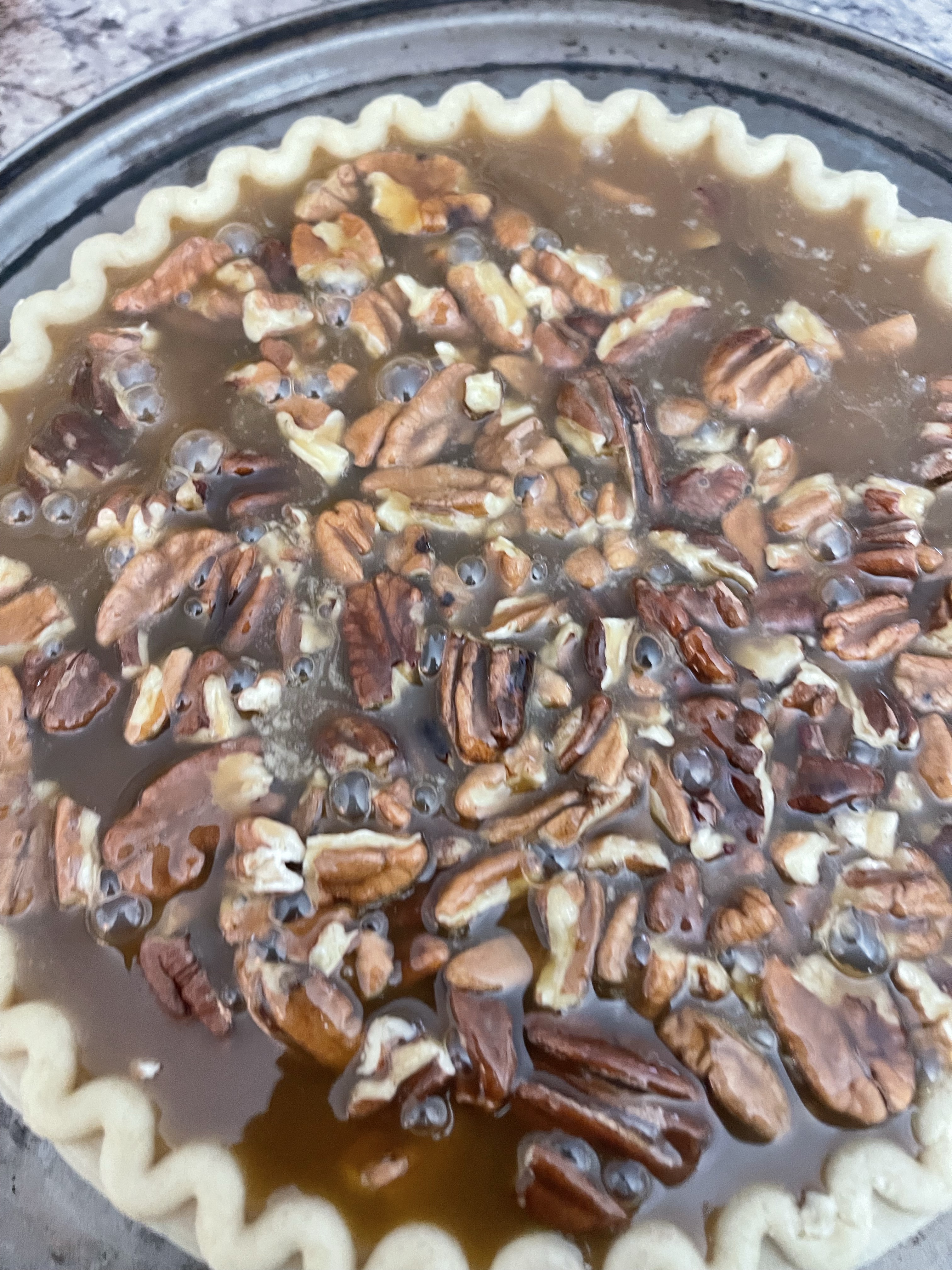 Sweet Potato Pecan Pie