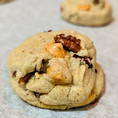 GF Butter Pecan Caramel Cookies