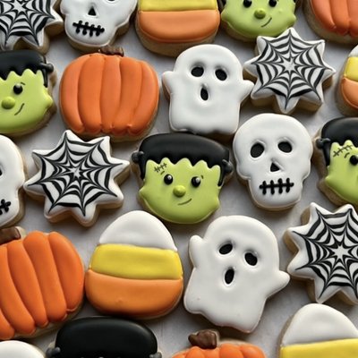 MINI Halloween Sugar Cookies (1 Dozen)
