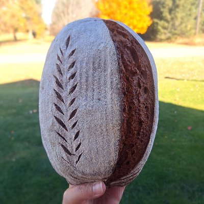 Caraway Rye Sourdough Large Loaf 