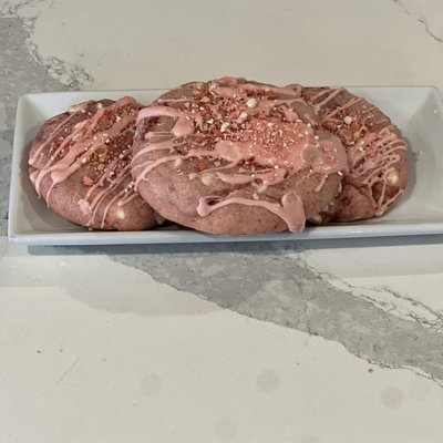 Strawberry cookie