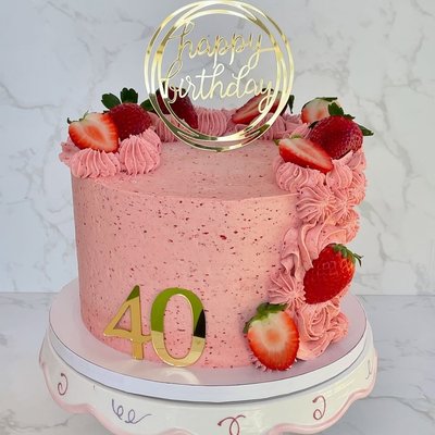 Super Strawberry Cake-Regular Size