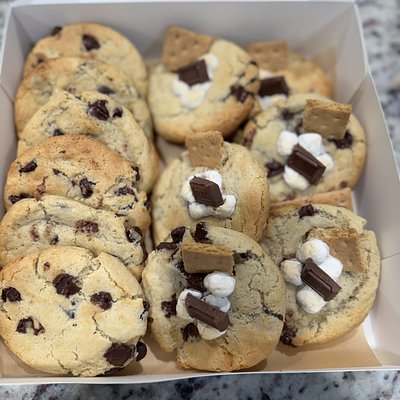 12 Sourdough Cookies (You pick flavors) 