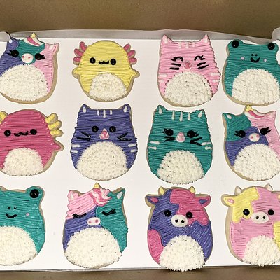 Buttercream Decorated Sugar Cookies 