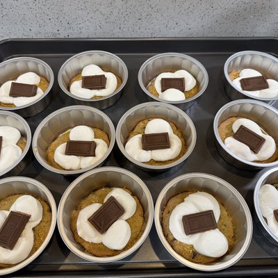 S’More Cookie Cups