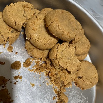 Sugar Free Peanut Butter Cookies