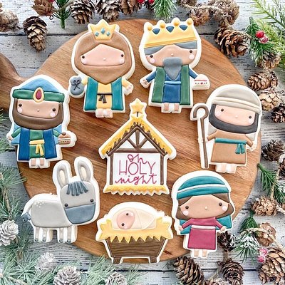 Nativity Platter (8) 