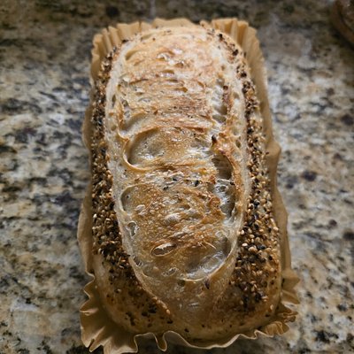 Everything Bagel Sourdough Loaf