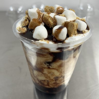 16oz S’mores Banana Pudding 