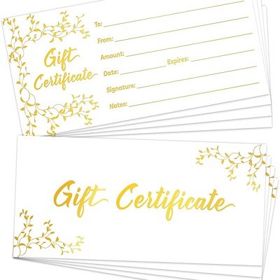 Gift Certificate