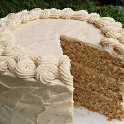 Orange Spice Cake Cream Cheese Icing 