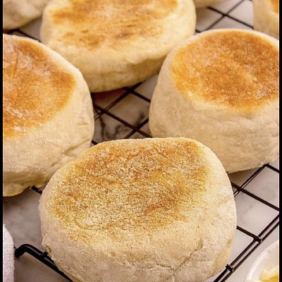 Sourdough English Muffins X10