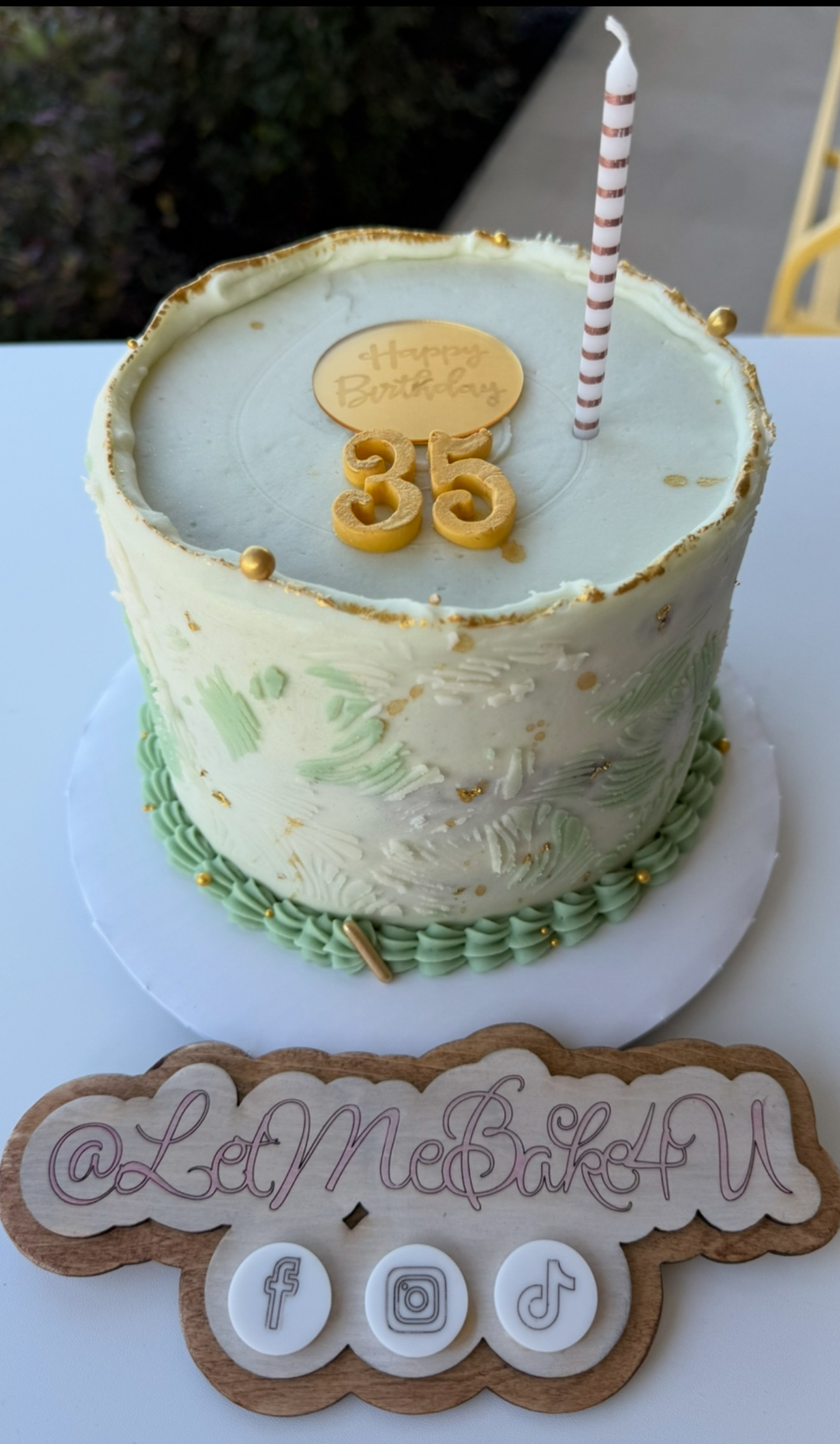 6 Inch 2 Layers Cake 