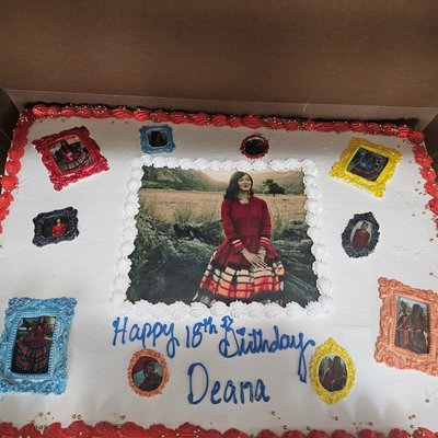 Full Sheet Cake With Image